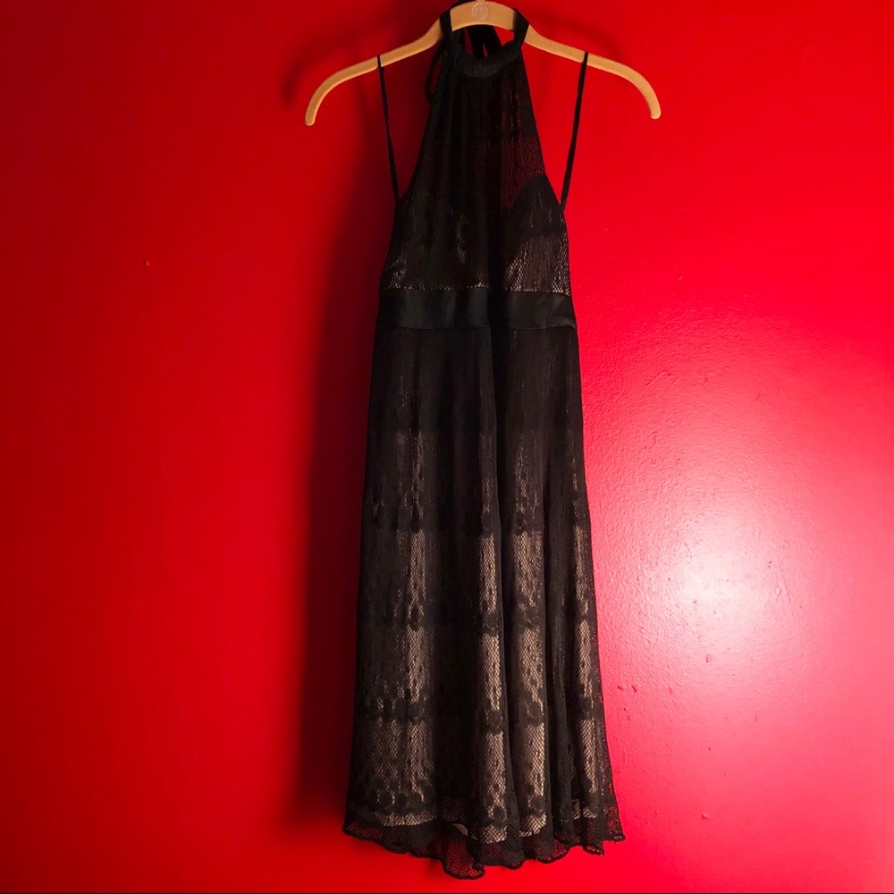 Nine West Halter Lace Dress